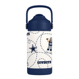 Dallas Cowboys Kids Bottle 12oz Stainless Steel Mascot-0