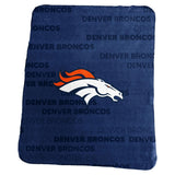 Denver Broncos Blanket Classic Fleece-0