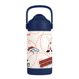 Denver Broncos Kids Bottle 12oz Stainless Steel Mascot-0
