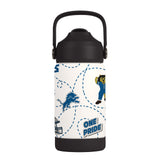 Detroit Lions Kids Bottle 12oz Stainless Steel Mascot-0