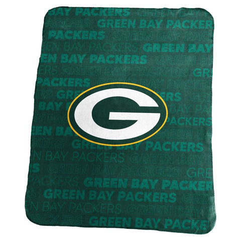 Green Bay Packers Blanket 50x60 Fleece Classic-0