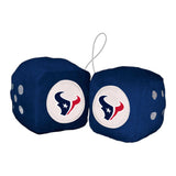 Houston Texans Fuzzy Dice-0