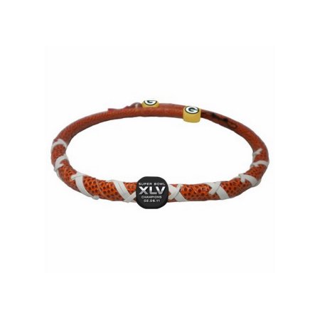 Green Bay Packers Necklace Spiral Football SB XLV Champs CO-0