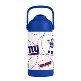 New York Giants Kids Bottle 12oz Stainless Steel Mascot-0