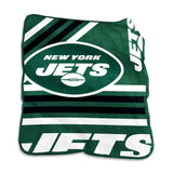 New York Jets Blanket 50x60 Raschel Throw-0