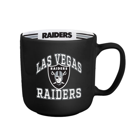 Las Vegas Raiders Coffee Mug 15oz Stripe Design-0