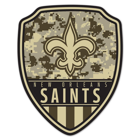 New Orleans Saints Sign Wood 11x14 Shield Shape-0