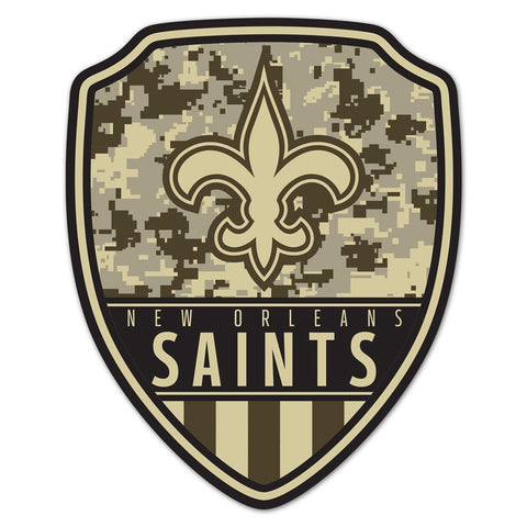 New Orleans Saints Sign Wood 11x14 Shield Shape-0