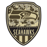 Seattle Seahawks Sign Wood 11x14 Shield Shape-0