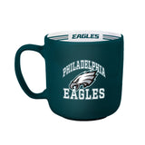 Philadelphia Eagles Coffee Mug 15oz Stripe Design-0