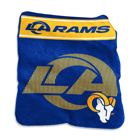Los Angeles Rams Blanket 60x80 Raschel Throw-0