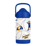 Los Angeles Rams Kids Bottle 12oz Stainless Steel Mascot-0