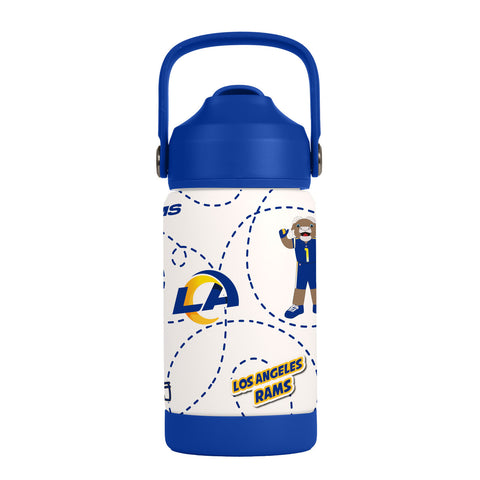 Los Angeles Rams Kids Bottle 12oz Stainless Steel Mascot-0
