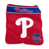 Philadelphia Phillies Blanket 60x80 Raschel Throw-0
