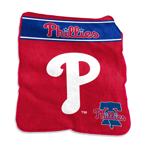 Philadelphia Phillies Blanket 60x80 Raschel Throw-0
