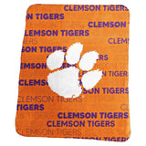 Clemson Tigers Blanket 50x60 Fleece Classic-0