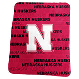 Nebraska Cornhuskers Blanket 50x60 Fleece Classic-0