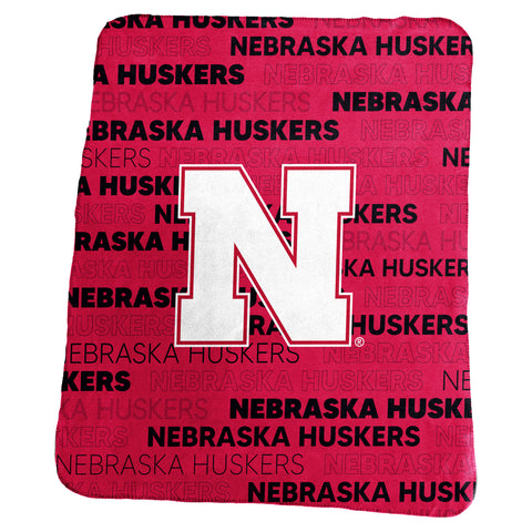 Nebraska Cornhuskers Blanket 50x60 Fleece Classic-0