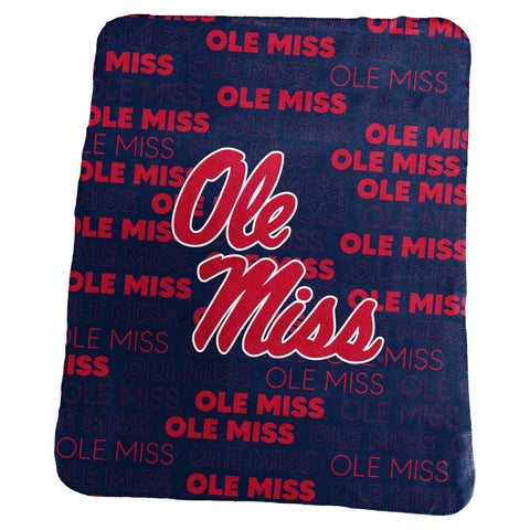 Mississippi Rebels Blanket 50x60 Fleece Classic-0