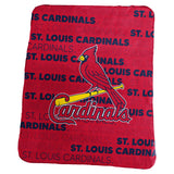 St. Louis Cardinals Blanket 50x60 Fleece Classic-0