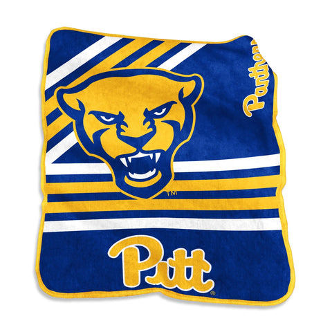 Pittsburgh Panthers Blanket 50x60 Raschel Throw-0