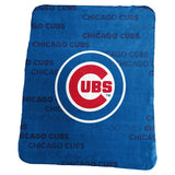 Chicago Cubs Blanket 50x60 Fleece Classic-0