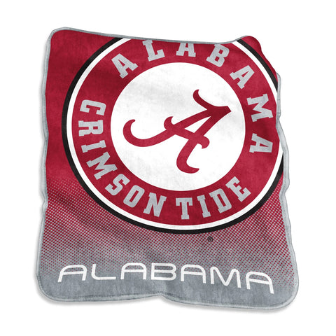Alabama Crimson Tide Blanket 50x60 Raschel Throw-0