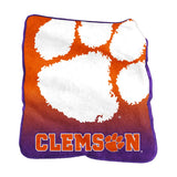Clemson Tigers Blanket 50x60 Raschel Throw-0