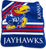 Kansas Jayhawks Blanket 50x60 Raschel Throw-0
