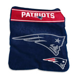 New England Patriots Blanket 60x80 Raschel Throw-0