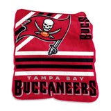 Tampa Bay Buccaneers Blanket 50x60 Raschel Throw-0