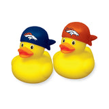 Denver Broncos Rubber Duck 2 Pack Set-0