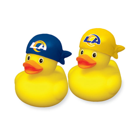 Los Angeles Rams Rubber Duck 2 Pack Set-0