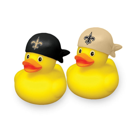 New Orleans Saints Rubber Duck 2 Pack Set-0