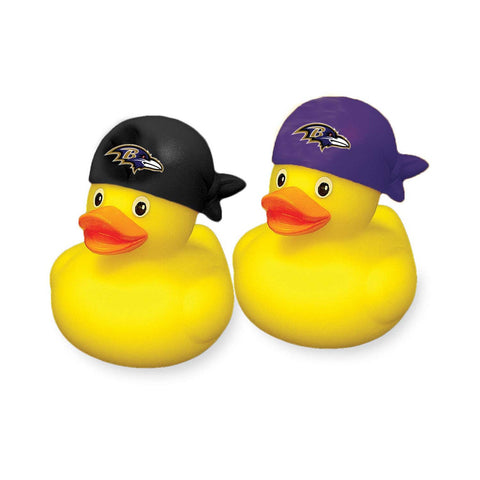 Baltimore Ravens Rubber Duck 2 Pack Set-0