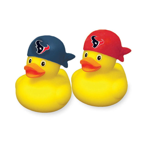 Houston Texans Rubber Duck 2 Pack Set-0