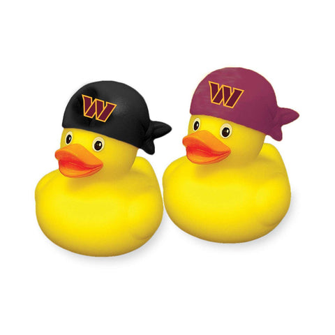 Washington Commanders Rubber Duck 2 Pack Set-0