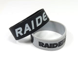 Las Vegas Raiders Bracelets 2 Pack Wide-0