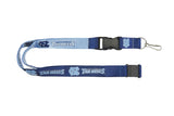 North Carolina Tar Heels Lanyard Reversible-0