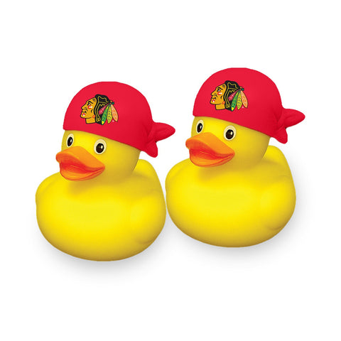 Chicago Blackhawks Rubber Duck 2 Pack Set-0