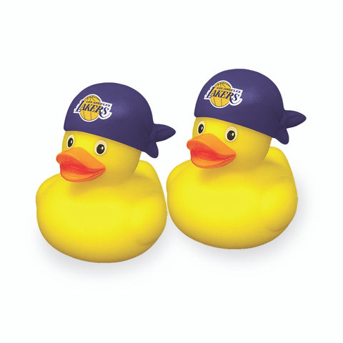 Los Angeles Lakers Rubber Duck 2 Pack Set-0