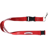 Wisconsin Badgers Lanyard Red-1