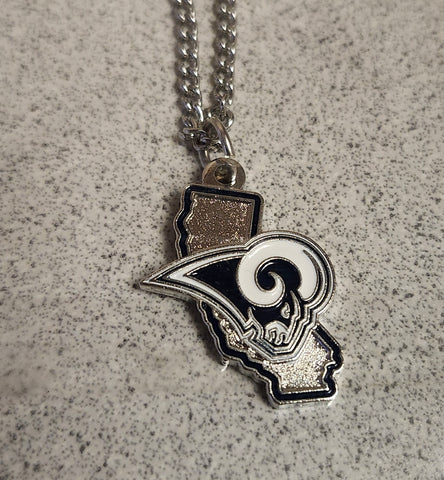 Los Angeles Rams Necklace State Design-0