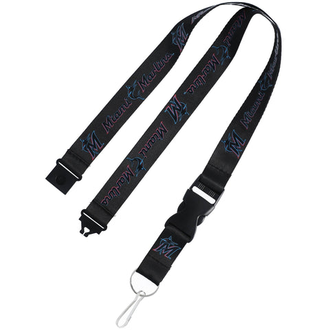 Miami Marlins Lanyard Black-0