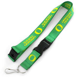 Oregon Ducks Lanyard Green Alternate-0