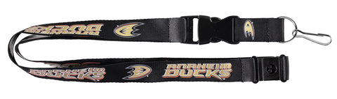 Anaheim Ducks Lanyard Black - Special Order-0