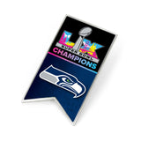 Seattle Seahawks Pin Banner Super Bowl LX Champions-0