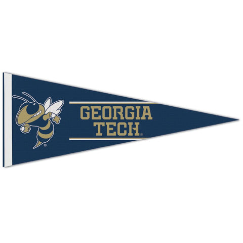Georgia Tech Yellow Jackets Pennant 12x30 Premium Style-0