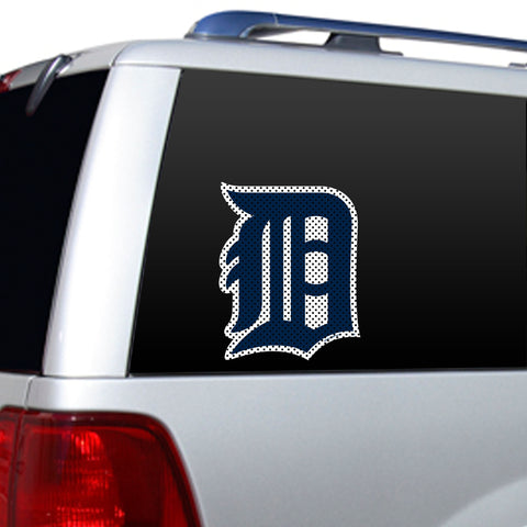 Detroit Tigers Window Film 12 Inch Die Cut-0