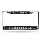 Las Vegas Raiders License Plate Frame Laser Cut Chrome Alternate-0